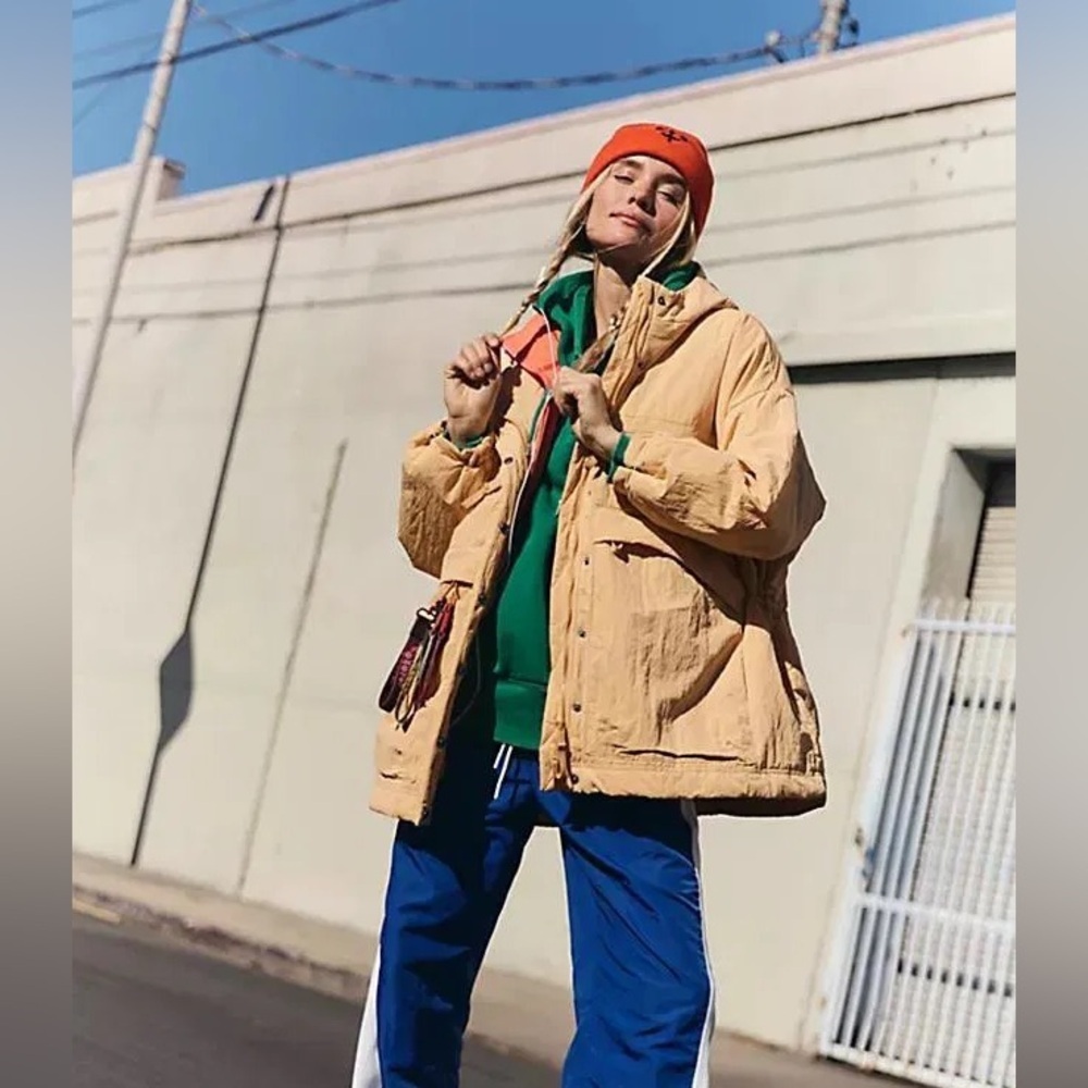 New Free people Billie Boxy Lightweight Insulated Jacket size xl